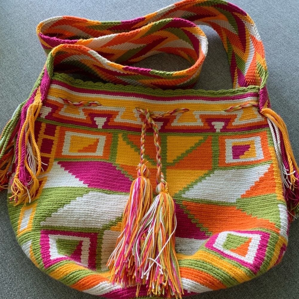 Bohemian crossbody handbag